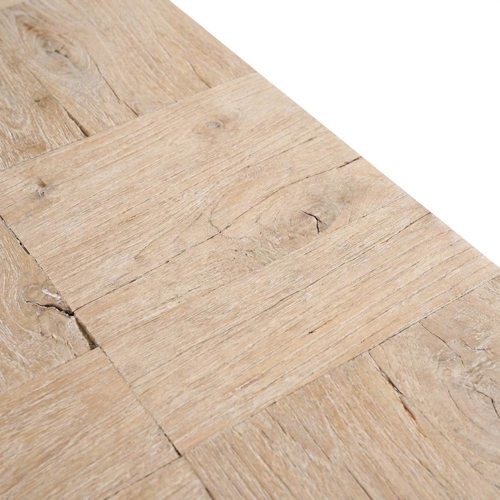 Solid Mango Wood Square Coffee Table with Clean Modern Lines for Living Room
