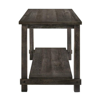 Rectangle Counter Height Table in Weathered Gray