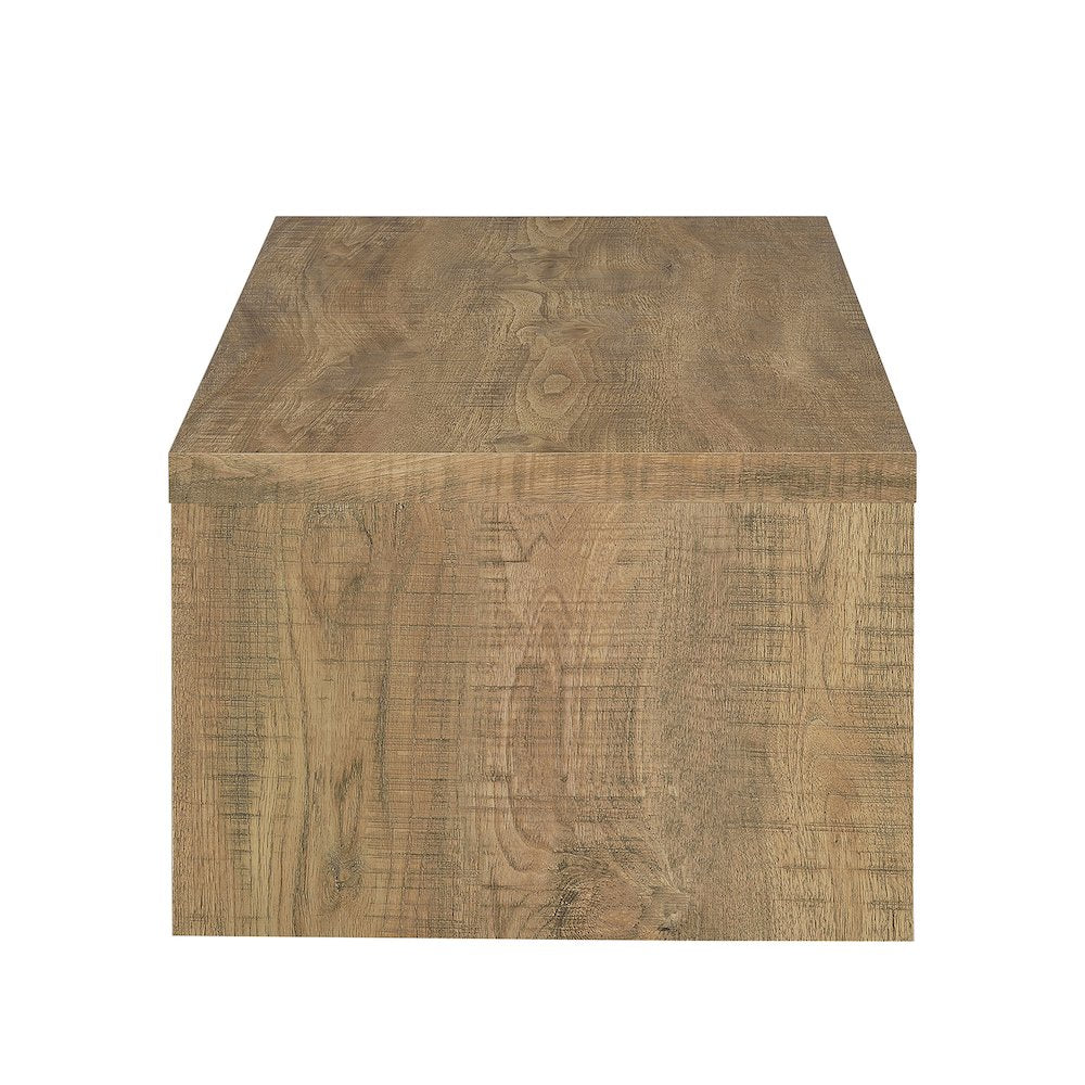 Rectangular Wood Coffee Table in Mango Finish