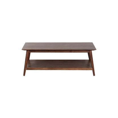 Porter Designs Portola Solid Acacia Wood Coffee Table, Brown