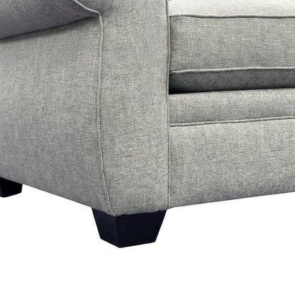 Transitional Fabric-Upholstered Sofa with Modern Farmhouse Style for Living Room