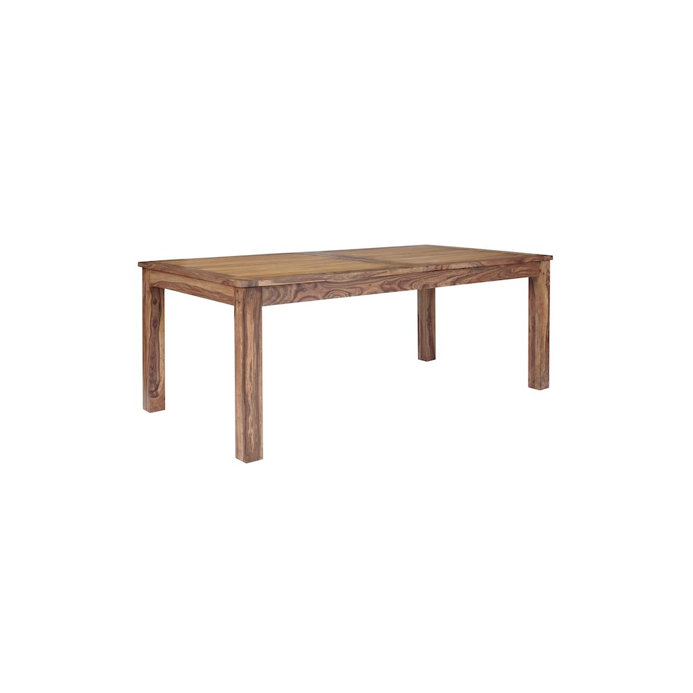 Porter Designs Urban Solid Sheesham Wood Double Leaf Dining Table, Brown