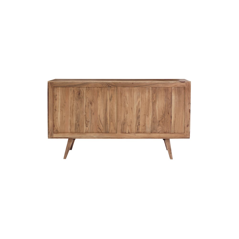Porter Designs Fusion Solid Sheesham Wood Dresser Table, Natural