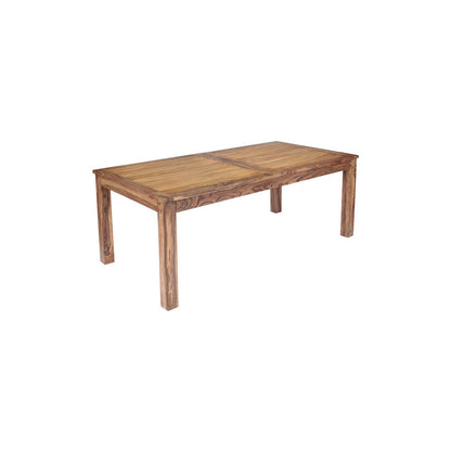Porter Designs Urban Solid Sheesham Wood Double Leaf Dining Table, Brown