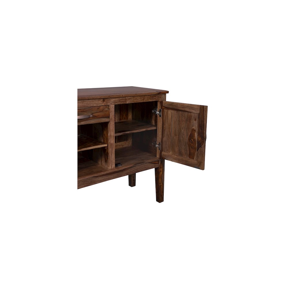 Porter Designs Sonora Solid Sheesham Wood Sideboard, Brown