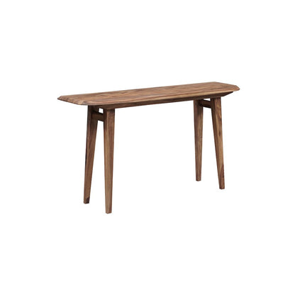 Porter Designs Fusion Solid Sheesham Wood Console Table, Natural