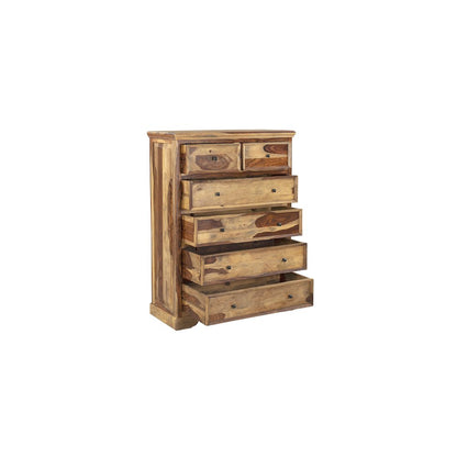 Porter Designs Taos Solid Sheesham Wood Chest, Natural