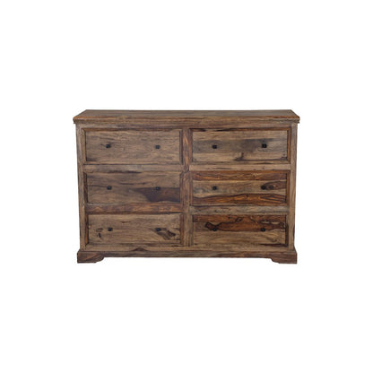 Porter Designs Taos Solid Sheesham Wood Dresser, Brown