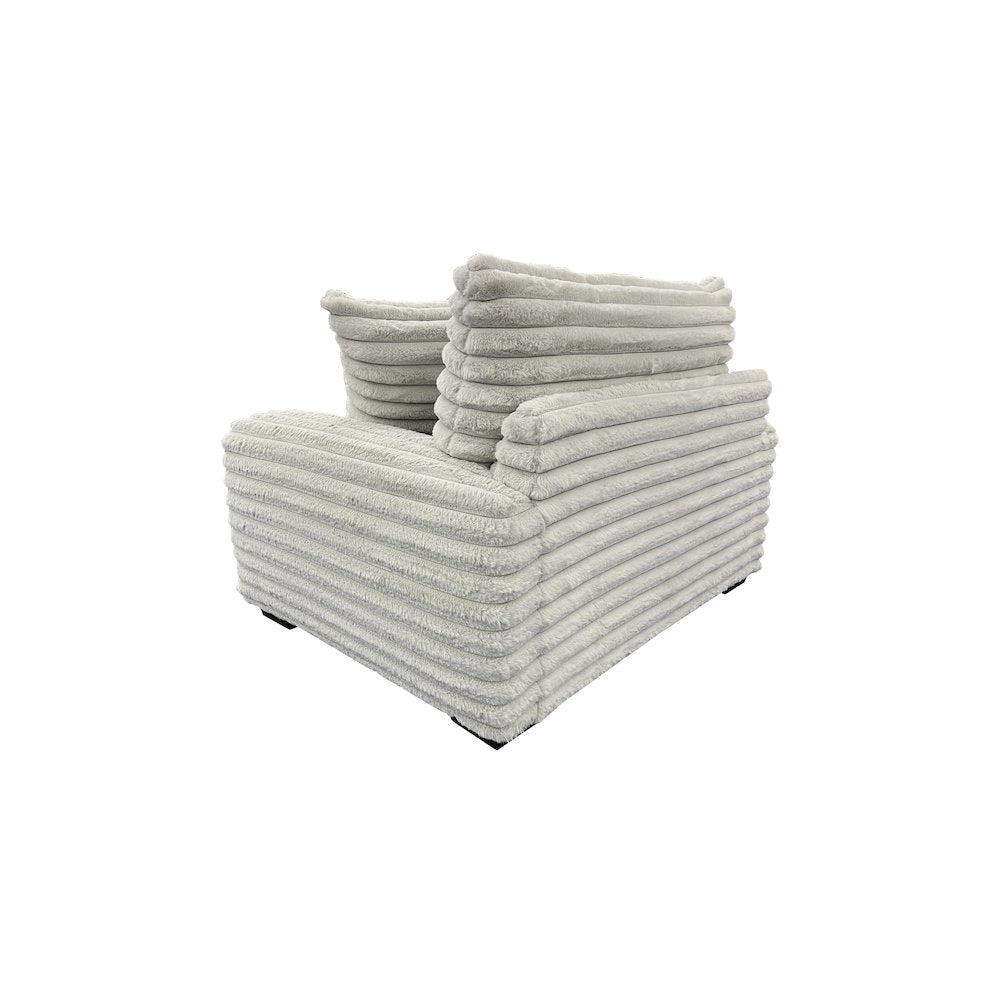 Big Chill Microfiber Chair, Gray