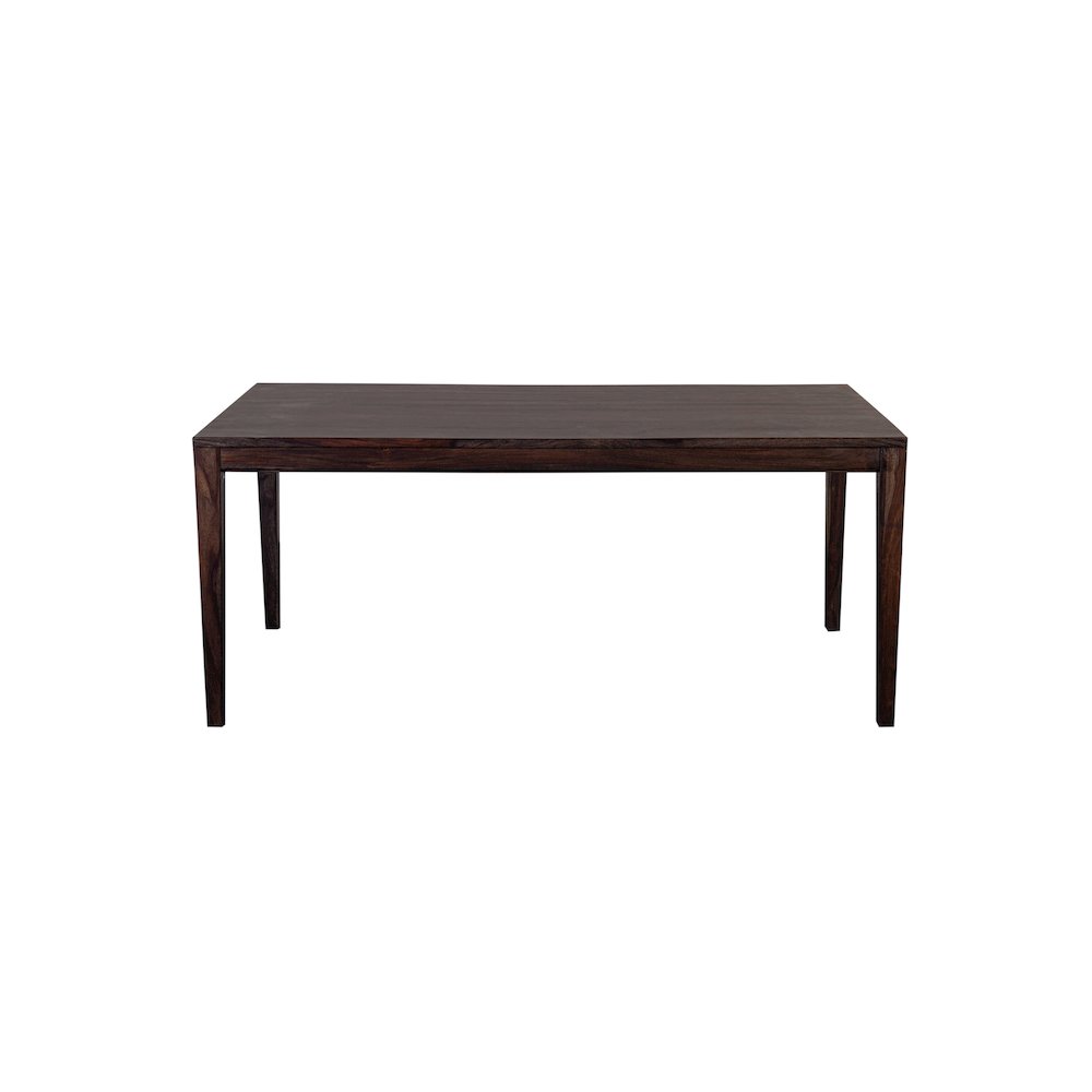 Porter Designs Fall River Solid Sheesham Wood Dining Table, Gray