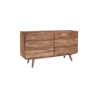 Porter Designs Fusion Solid Sheesham Wood Dresser Table, Natural