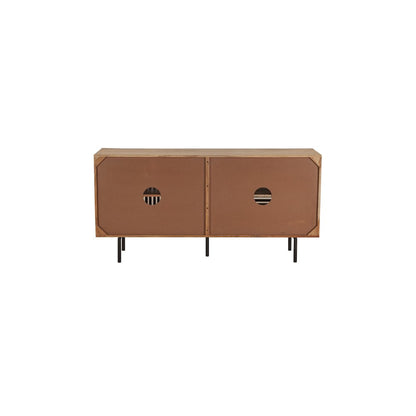 Porter Designs Bauhaus Solid Acacia Wood Sideboard, Natural