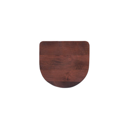 Porter Designs Clement Solid Wood 30" Bar Stool, Brown