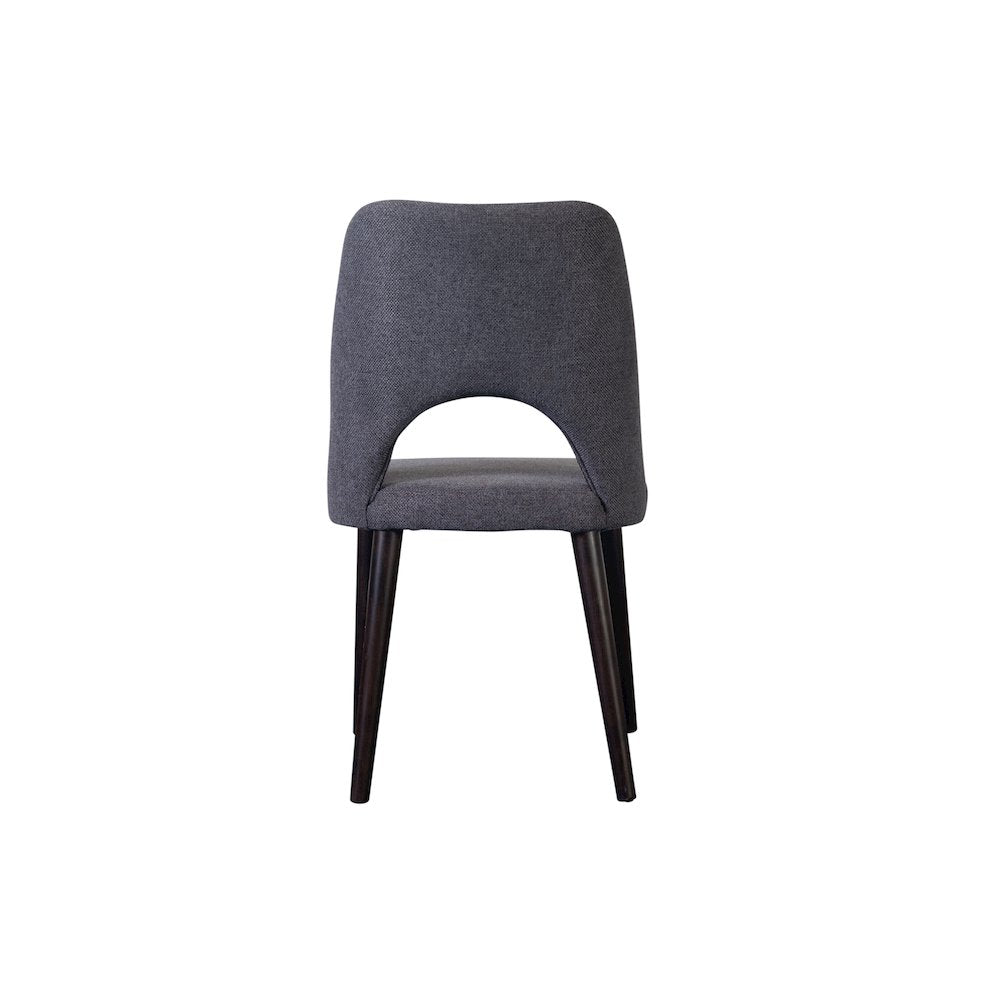 Porter Designs Prato Upholstered Dining Chair, Gray (Set of 2)
