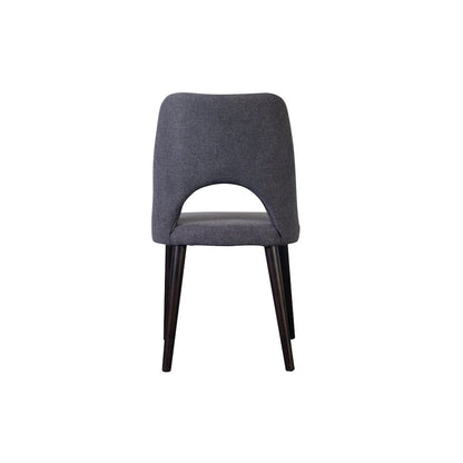 Porter Designs Prato Upholstered Dining Chair, Gray (Set of 2)