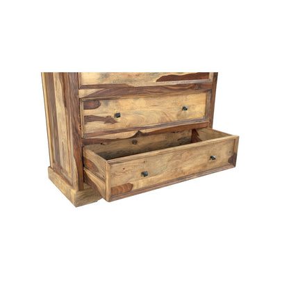 Porter Designs Taos Solid Sheesham Wood Chest, Natural