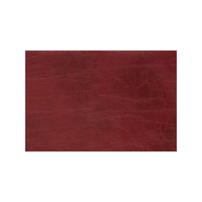 Porter Designs Garnett Crackle Leather Club Style Accent Chair, Red