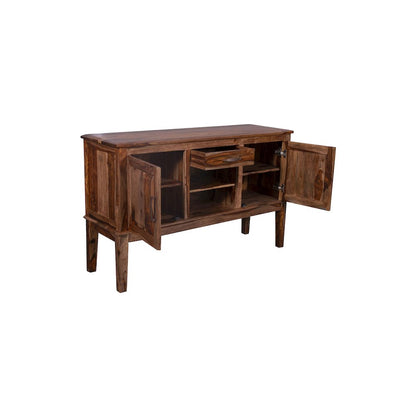 Porter Designs Sonora Solid Sheesham Wood Sideboard, Brown