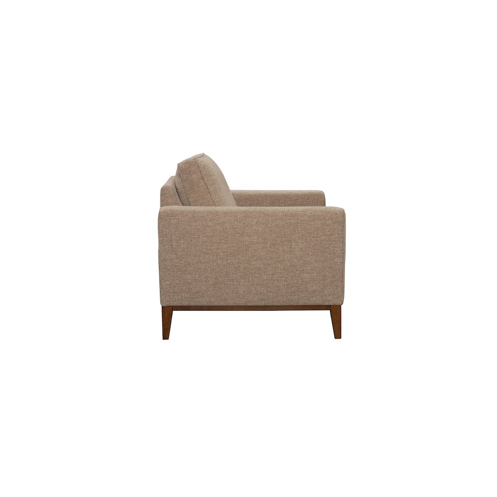 Porter Designs Annie Wood Trim Chair, Cream
