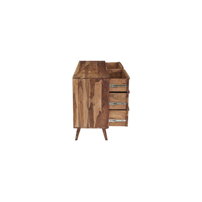 Porter Designs Fusion Solid Sheesham Wood Dresser Table, Natural