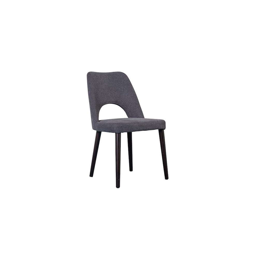 Porter Designs Prato Upholstered Dining Chair, Gray (Set of 2)