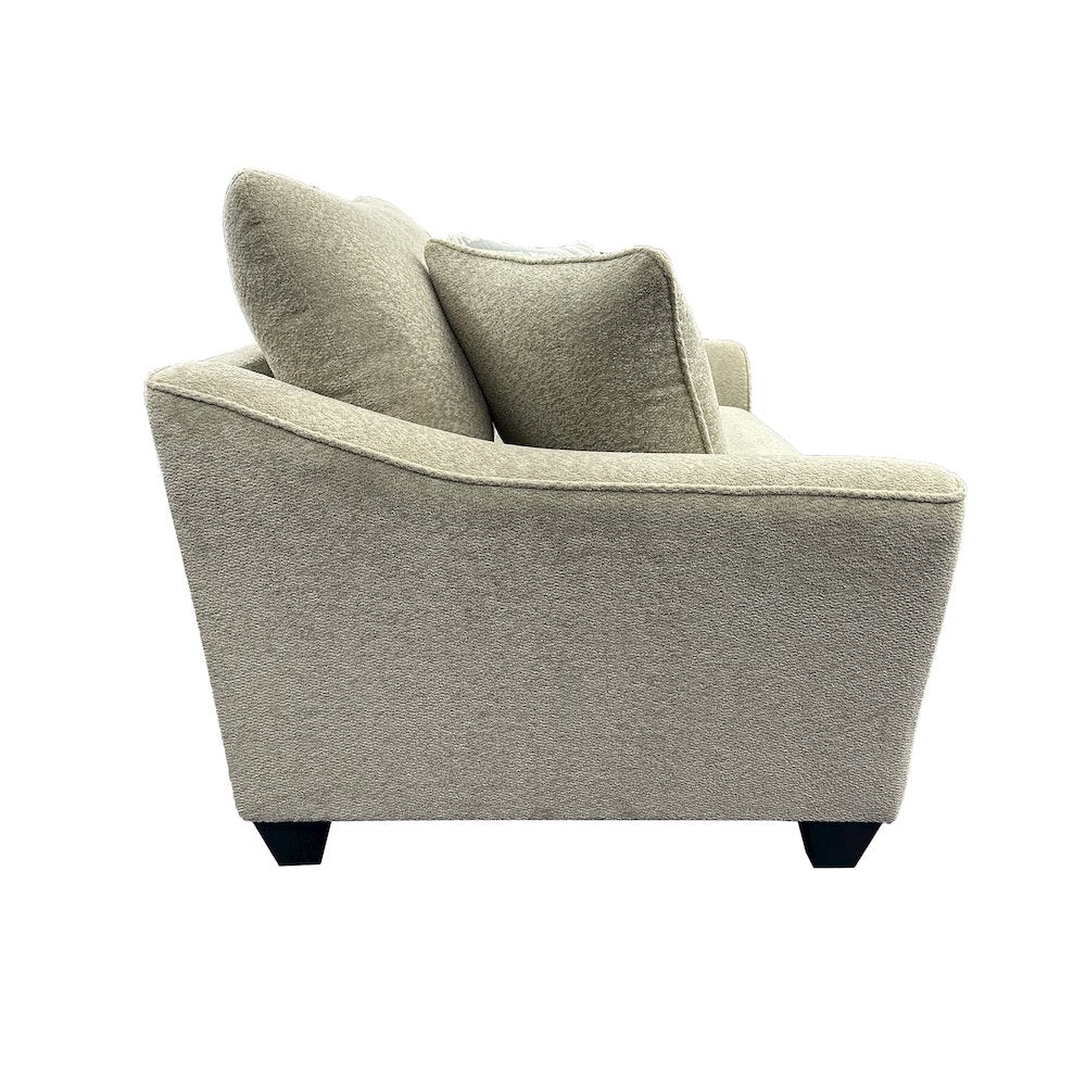 Columbia Microfiber Chair, Cream