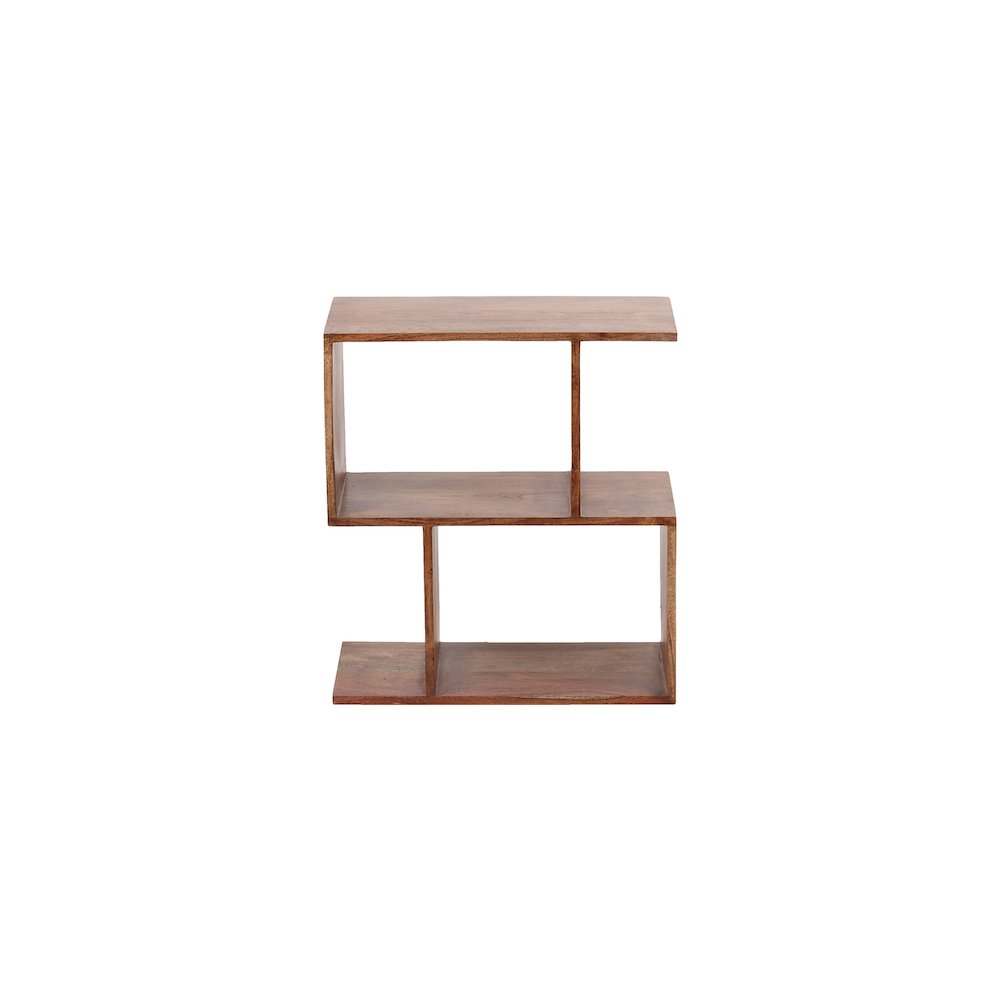 Porter Designs Portola Solid Acacia Wood Bookcase, Brown