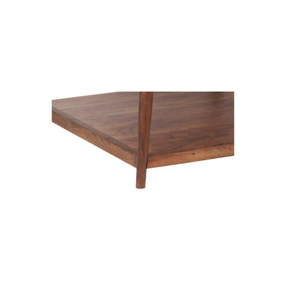 Porter Designs Portola Solid Acacia Wood Coffee Table, Brown