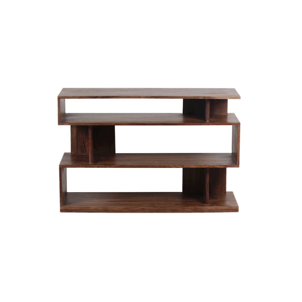 Porter Designs Portola Solid Acacia Wood Console Table, Brown