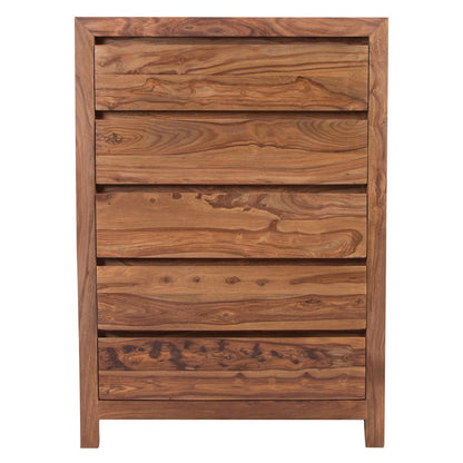 Porter Designs Urban Solid Sheesham Wood Chest, Natural