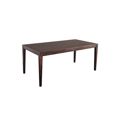 Porter Designs Fall River Solid Sheesham Wood Dining Table, Gray