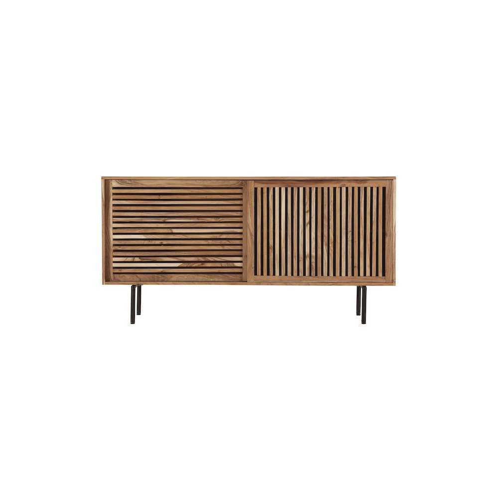 Porter Designs Bauhaus Solid Acacia Wood Sideboard, Natural