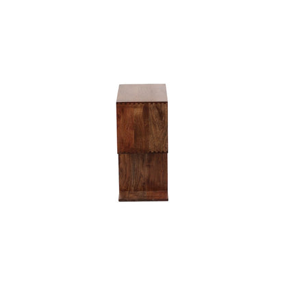 Porter Designs Portola Solid Acacia Wood Bookcase, Brown