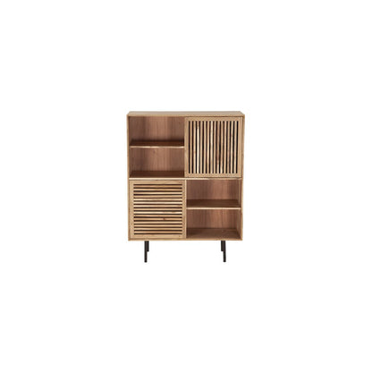 Porter Designs Bauhaus Solid Acacia Wood Bar, Natural