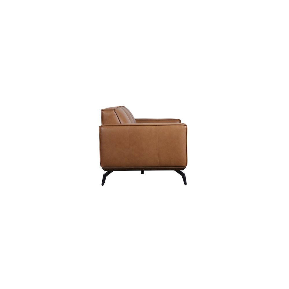 Porter Designs Carina Top Grain Leather Sofa, Brown