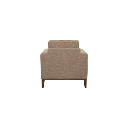Porter Designs Annie Wood Trim Chair, Cream