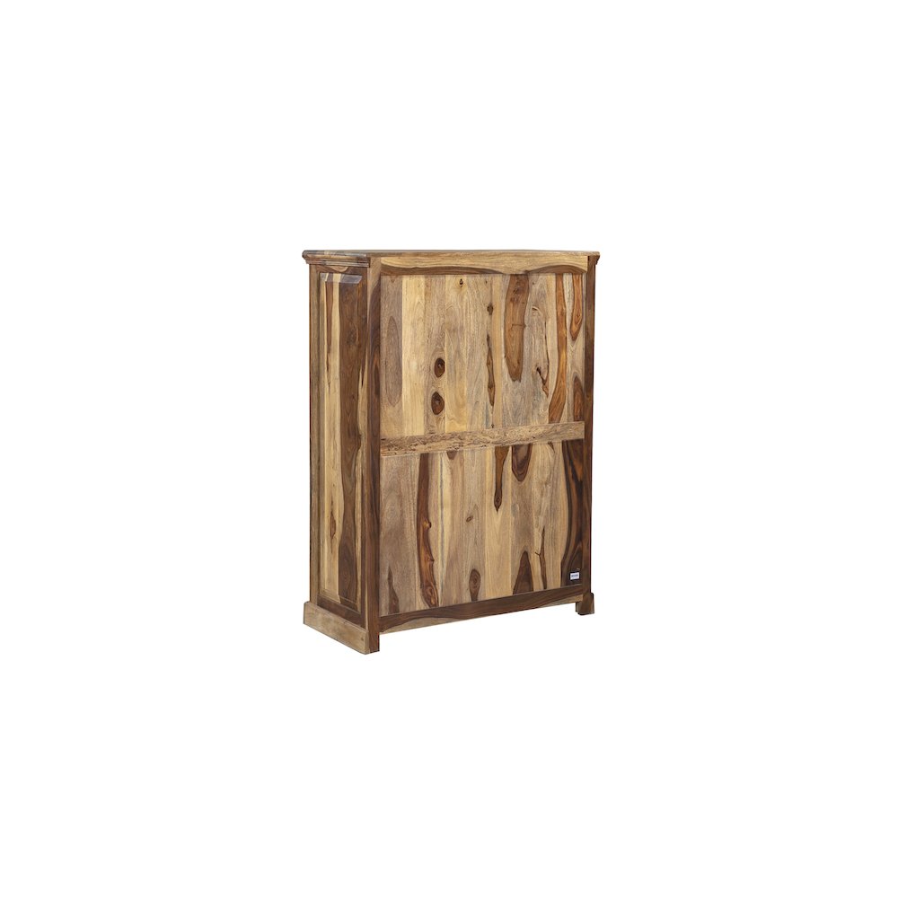 Porter Designs Taos Solid Sheesham Wood Chest, Natural