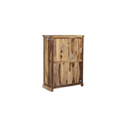 Porter Designs Taos Solid Sheesham Wood Chest, Natural