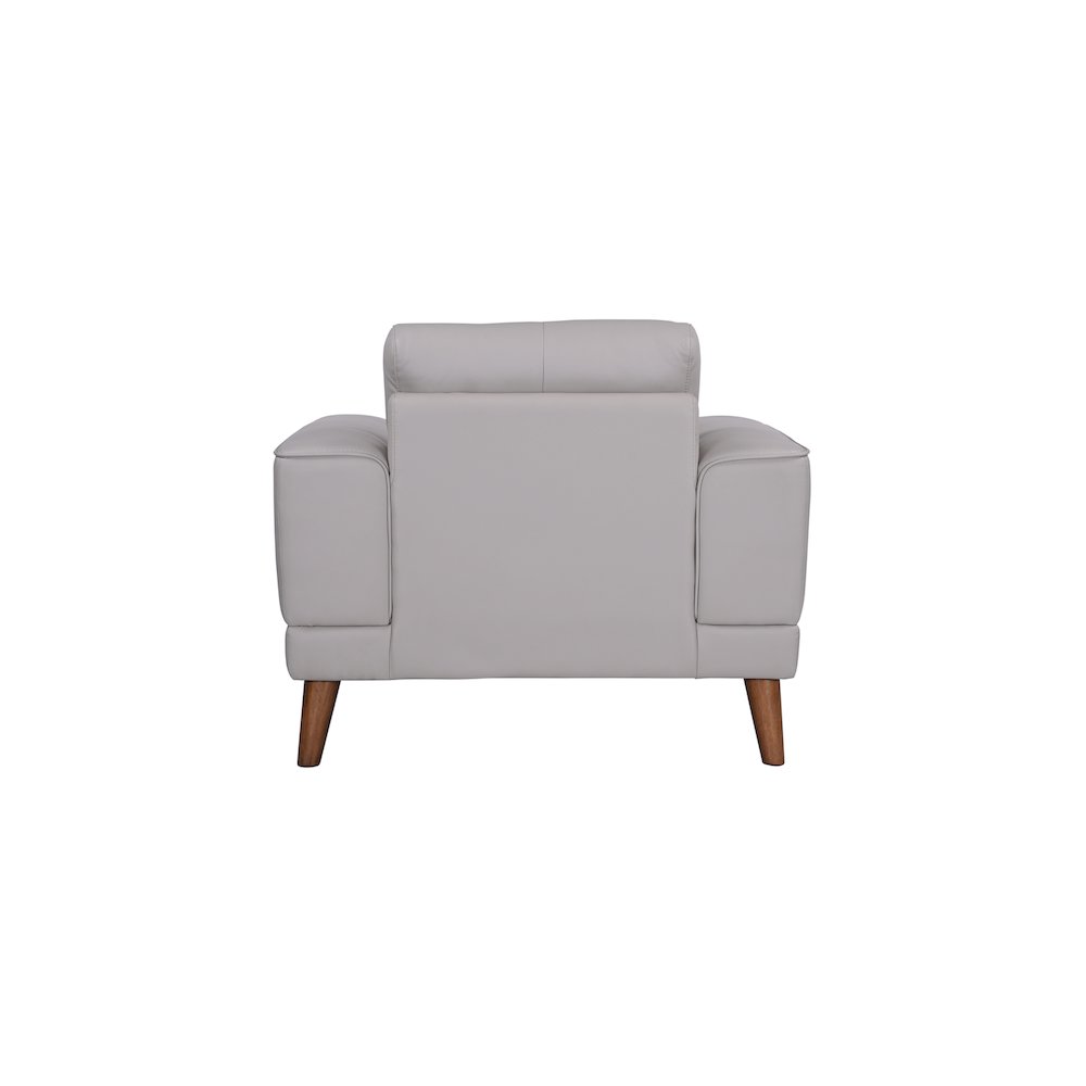 Porter Designs Anzio Top Quality Leather Chair, Cream