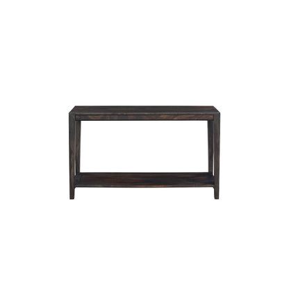 Porter Designs Fall River Solid Sheesham Wood Console Table, Gray