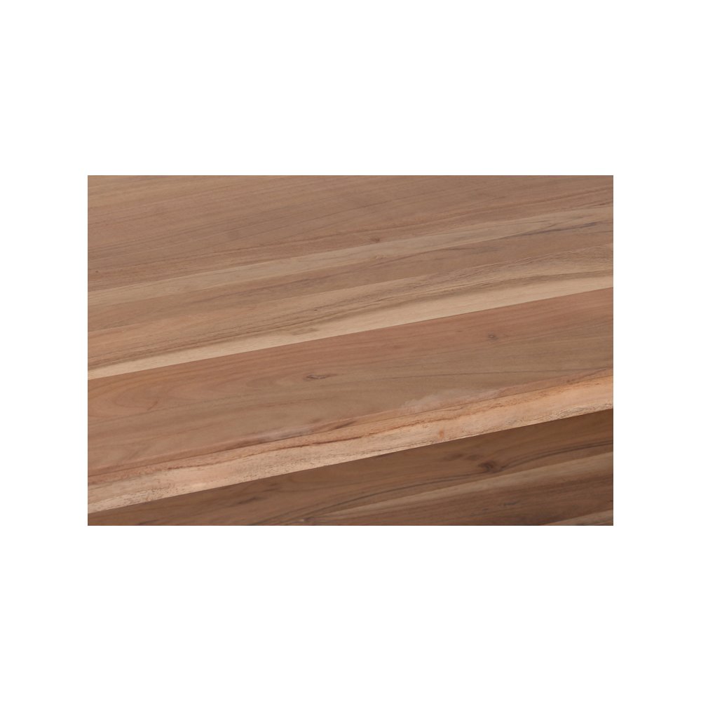 Porter Designs Portola Solid Acacia Wood Coffee Table, Natural