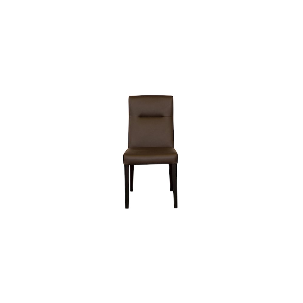 Porter Designs Verona Leather-Look Dining Chair, Brown (Set of 2)