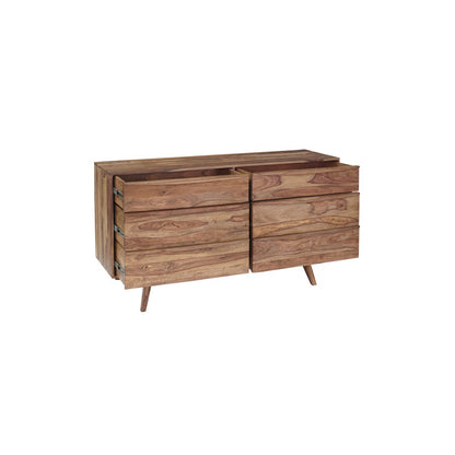 Porter Designs Fusion Solid Sheesham Wood Dresser Table, Natural