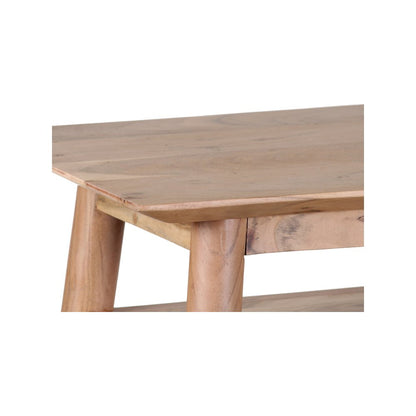 Porter Designs Portola Solid Acacia Wood Console Table, Natural