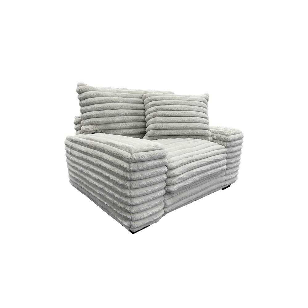 Big Chill Microfiber Chair, Gray