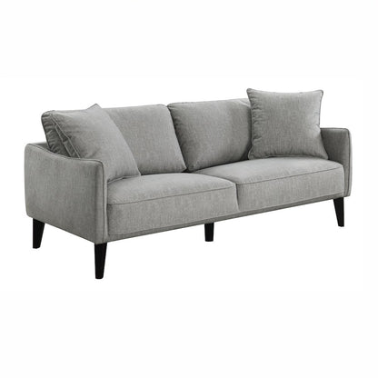 Porter Designs Cavett Mid-Century Modern Sofa, Cream