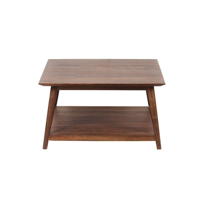 Porter Designs Portola Solid Acacia Wood Coffee Table, Brown