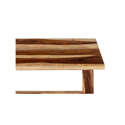 Porter Designs Kalispell Solid Sheesham Wood Console Table, Natural