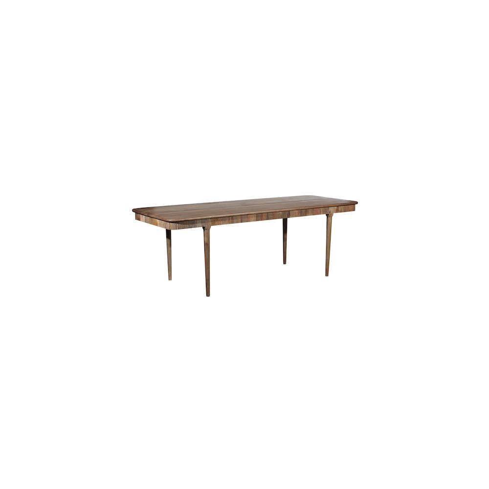 Porter Designs Petra Solid Wood Dining Table, Natural