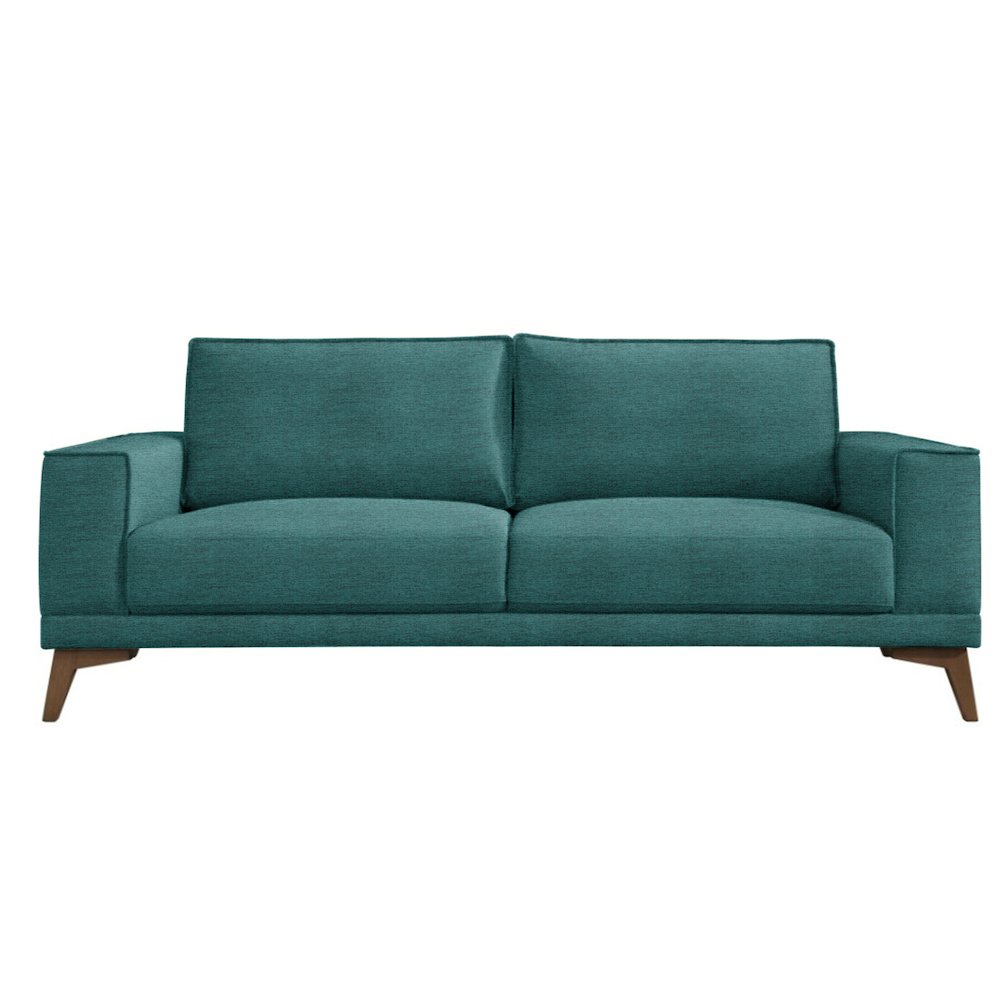 Jarrett Modern Upholstered Sofa, Blue